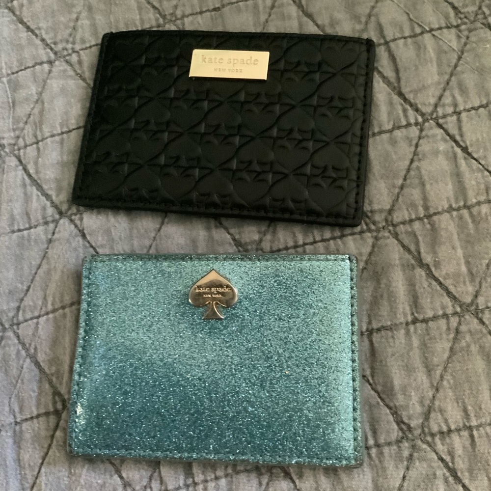 2 Kate Spade Credit Card holders Wallets NWOT